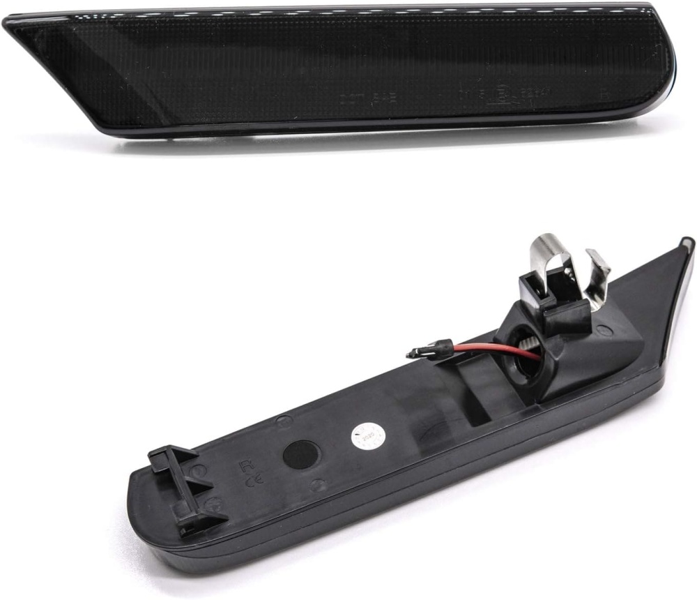 Led Side Marker Lights for Porsche 1997-2004 986 Boxster 996 Carrera 911 Smoked/Clear Lens Amber