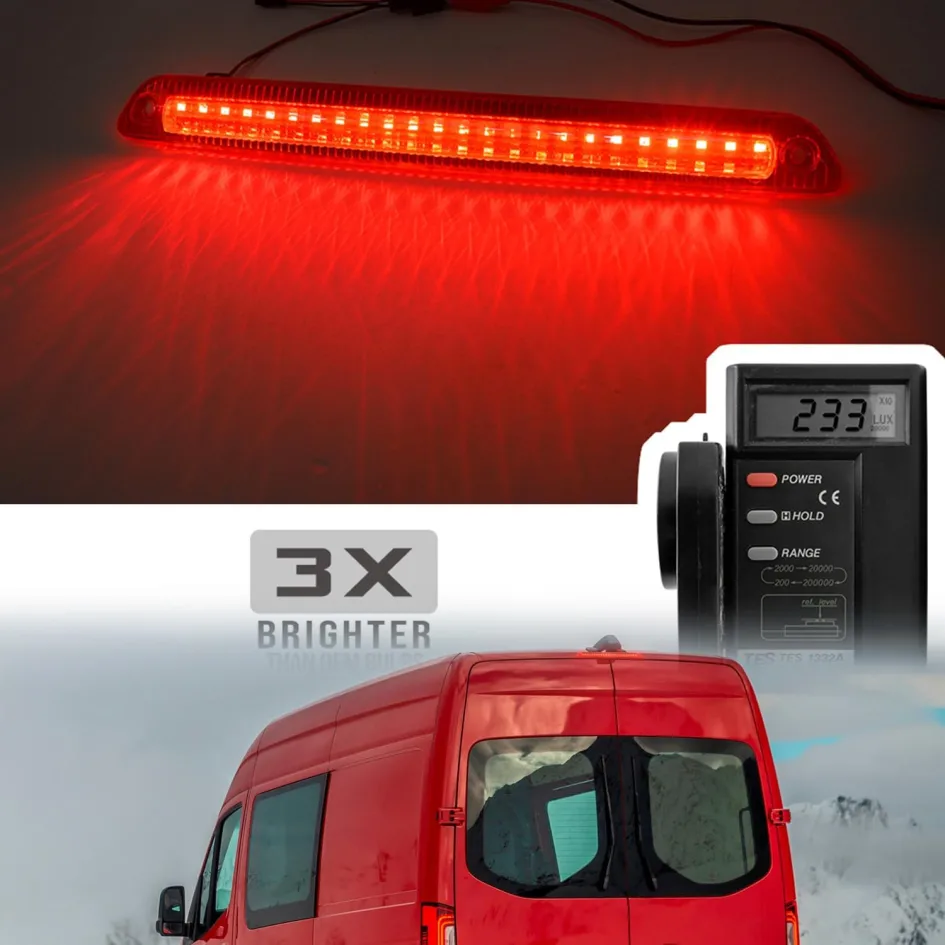 NEW LED Third Brake Light Additional Rear High Mount Brake Warning Light For Ford Ranger F250