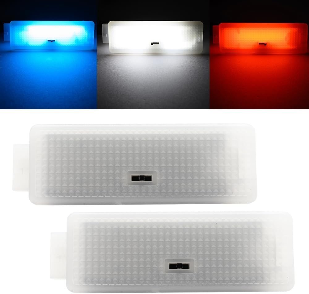NSLUMO Led Footwell Courtesy Ambient Lights Replacement for 2014-2023 B'MW 5 6 7 Series GT F07 G30 G32 G11 G12 Under Dashboard Floor Interior Atmosphere Lamp Assembly
