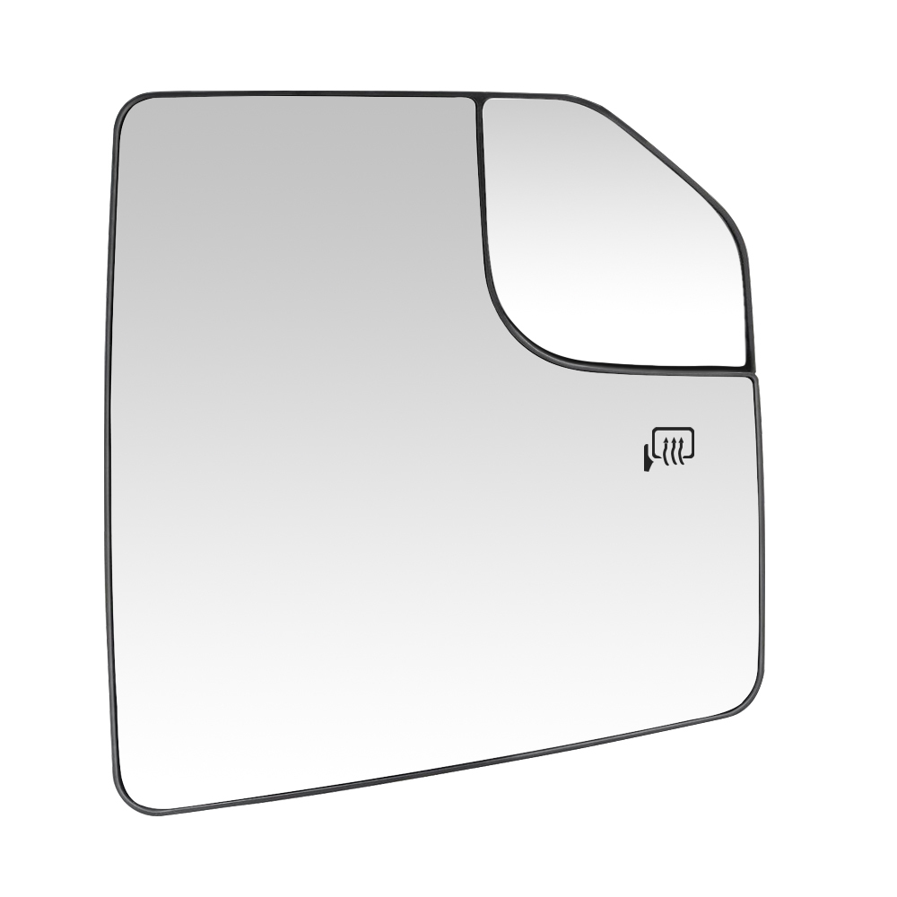 Side Heated Mirror Glass Replacement Blind Spot for Ford F150 2015 2016 2017 2018 2019 2020 Replaces FL3Z17K707L FL3Z17K707A