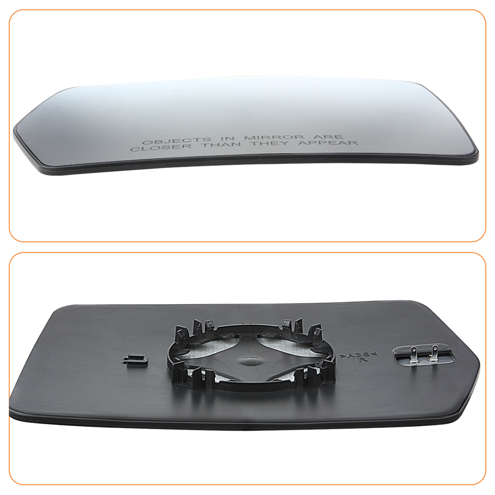 Side Heated Mirror Glass Replacement Compatible with 2004-2014 Ford F150 Mirror 4L3Z-17K707-DB 4L3Z-17K707-DA