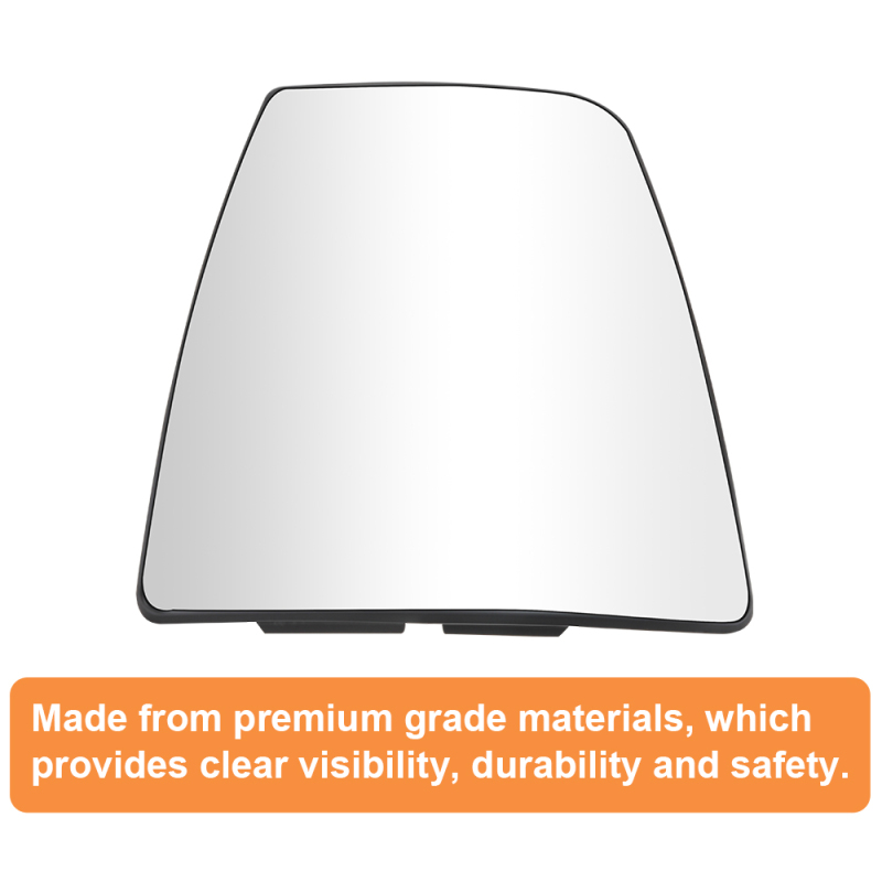 Side Heated Mirror Rear View Upper Mirror Glass Replacement for Ford Transit T150 T250 T350 2015 2016 2017 Convex Mirror Replaces CK4Z17K707B CK4Z17K707D