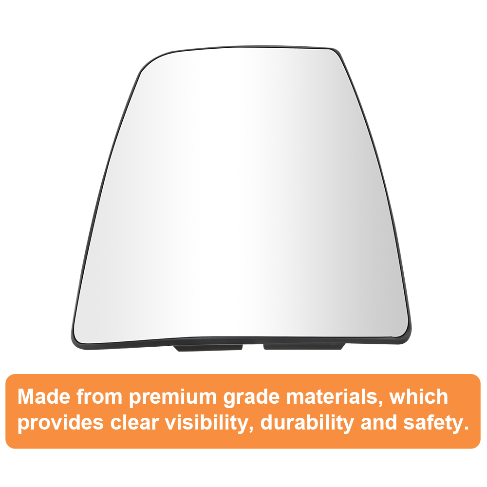 Side Heated Mirror Rear View Upper Mirror Glass Replacement for Ford Transit T150 T250 T350 2015 2016 2017 Convex Mirror Replaces CK4Z17K707B CK4Z17K707D