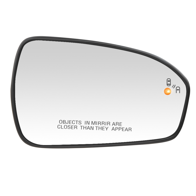 Side Door Heated Mirror Glass Replacement with Blind Spot Detection BLIS for Ford Fusion 2013 2014 2015 2016 2017 2018 2019 2020 2021 DS7Z17K707H DS7Z17K707C