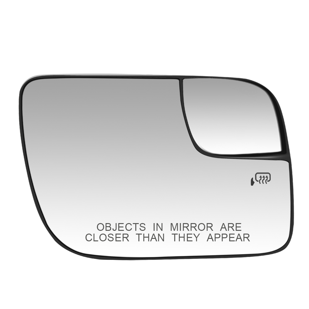 Side Heated Mirror Glass Replacement for 2011-2019 Ford Explorer Blind Spot Mirror Glass BB5Z-17K707-A/BB5Z-17K707-B