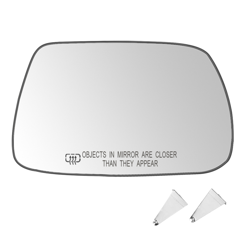 Side Heated Mirror Glass Replacement for Jeep Grand Cherokee 2005-2010 Side Mirror Glass with Rear Holder 5142875AA 5142874AA