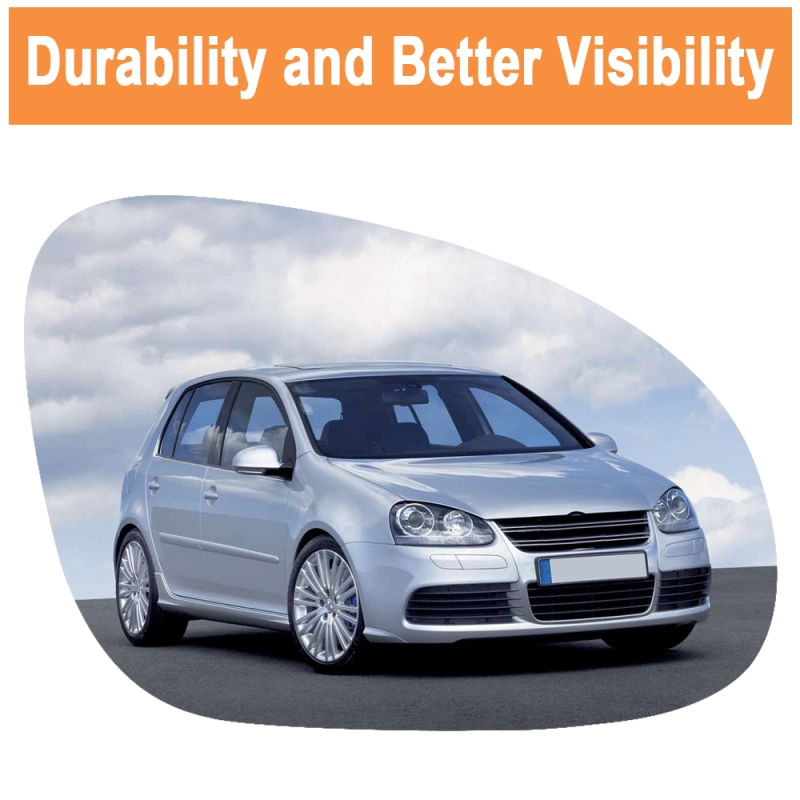 Side Mirror Replacement with Heated for Volkswagen Golf MK5 2003-2009 Jetta MK5 2005-2010 Golf MK5 GTI 2006-2009