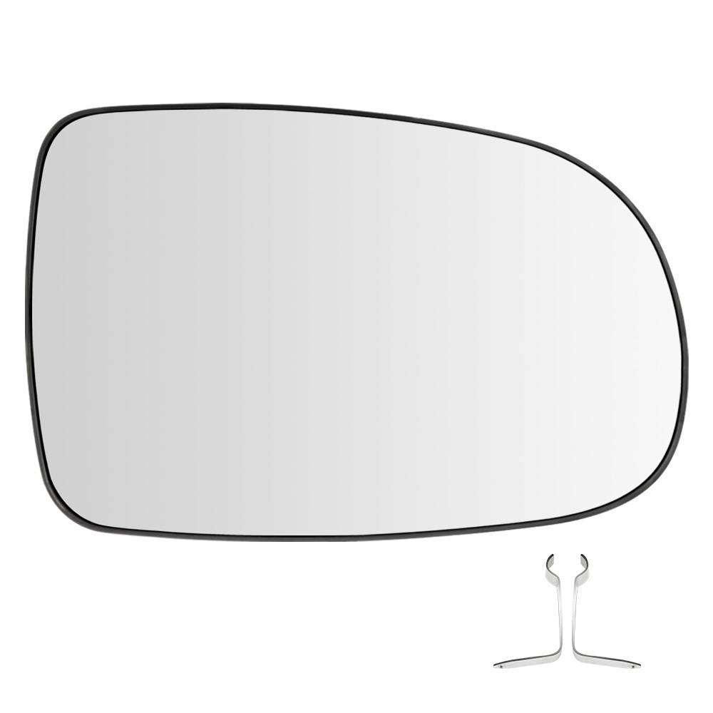 Side Mirror Glass Heated with Base Plate for Opel Corsa C 2000-2006 1426527 1426526 Exterior Mirror Glass Replacement