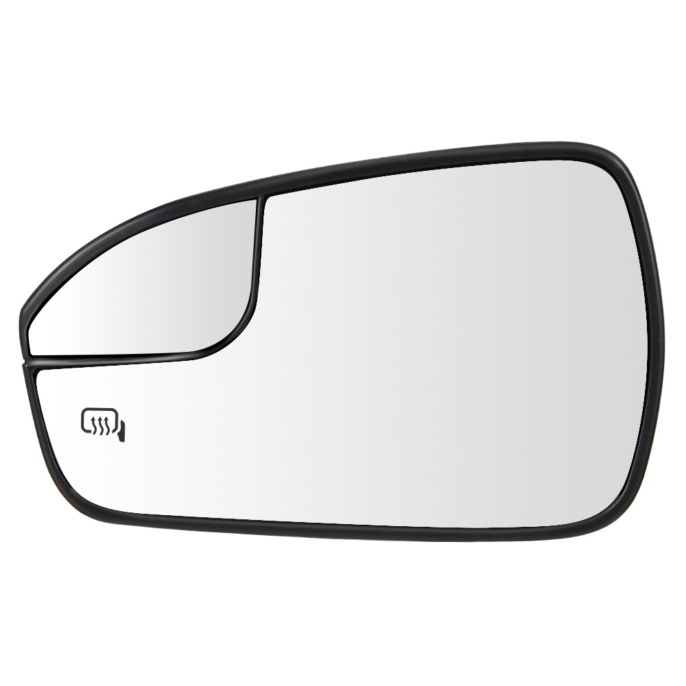 Side Heated Mirror Glass Replacement with Blind Spot mirror for Ford Fusion 2013 2014 2015 2016 2017 2018 2019 2020 DS7Z17K707F DS7Z17K707B
