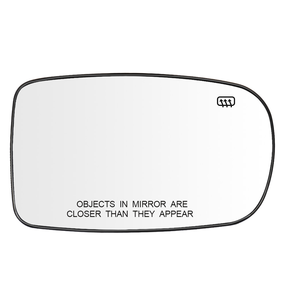 Side Heated Mirror Glass Replacement for Chrysler 200 2011-2014 Chrysler 300 2012-2021 Dodge Charger 2011-2021 Replace 68101147AA 68101146AA