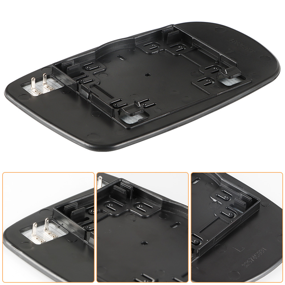 Side Heated Mirror Glass Replacement for Chrysler 200 2011-2014 Chrysler 300 2012-2021 Dodge Charger 2011-2021 Replace 68101147AA 68101146AA
