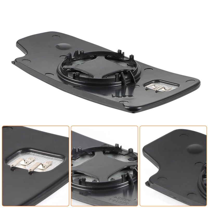 Side Mirror Heated Lower Mirror Glass Replacement for Chevy Silverado 1500 2014-2017 GMC Sierra 1500 Silverado 2500 3500 HD 2015-2017 View Side Mirror Replaces 23444114 23444113
