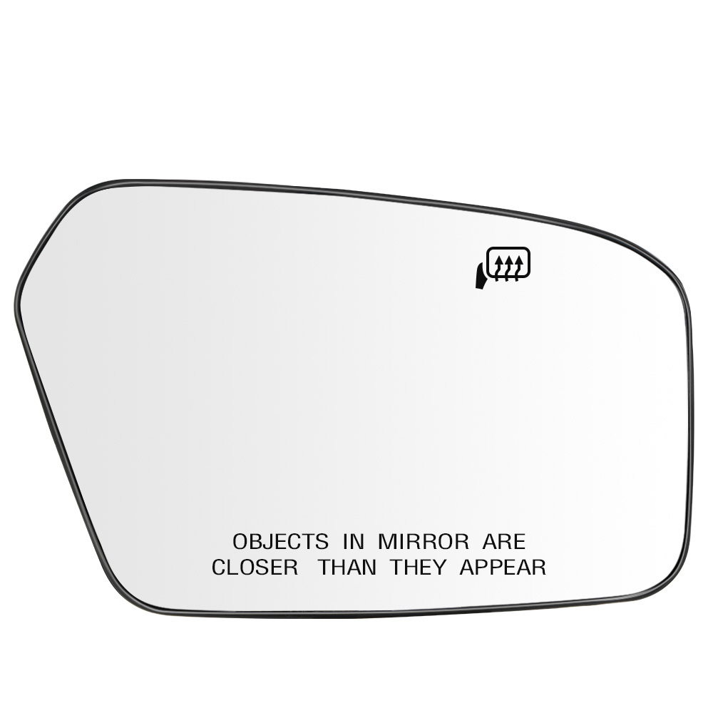 Side Heated Mirror Glass Replacement for Ford Fusion Mercury Milan 2006-2010 Lincoln MKZ 2007-2010 Side View Mirror Glass Replaces 6E5Z17K707B 6E5Z17K707A
