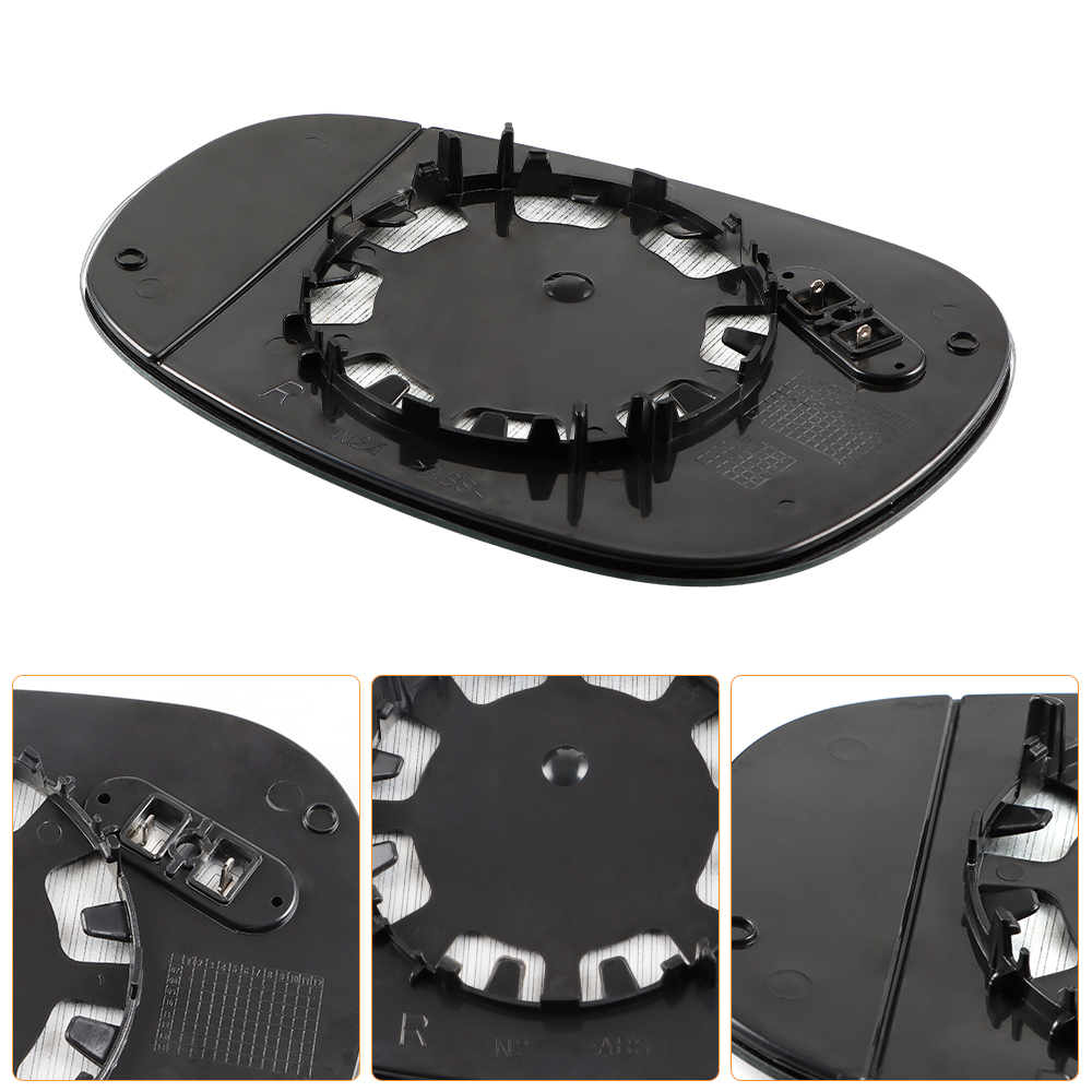 SENZEAL Wing Mirror Glass Heated Side for BMW 1 3 Series E81 E88 E90 E91 E92 E93 LCI 2009-2012 51167252893 51167252894