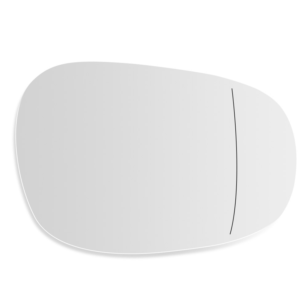 SENZEAL Wing Mirror Glass Heated Side for BMW 1 3 Series E81 E88 E90 E91 E92 E93 LCI 2009-2012 51167252893 51167252894