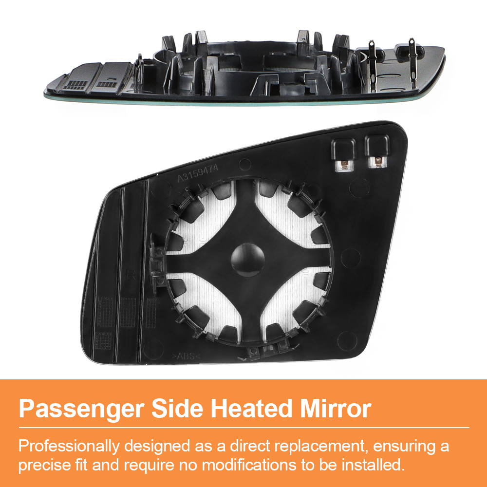 Side Heated Mirror Glass Replacement for Mercedes-Benz A B C E S CLA GLA GLK Class W212 W204 W221