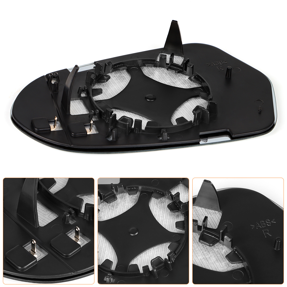 Side Heated Mirror Glass Replacement for Audi A6 2011-2018 4G0857535 4G0857536