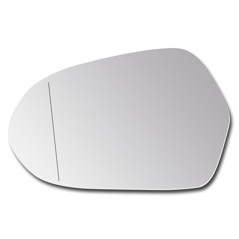 Side Heated Mirror Glass Replacement for Audi A6 2011-2018 4G0857535 4G0857536