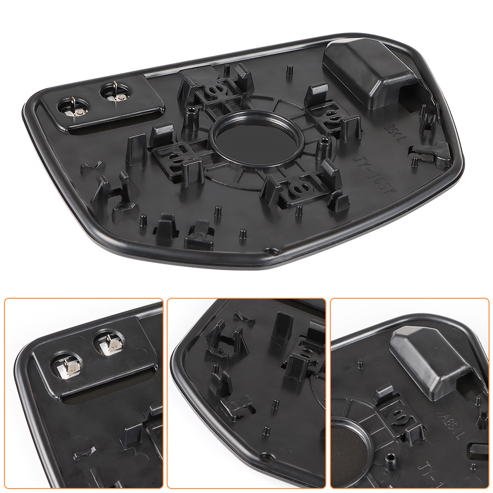 Side Heated Mirror Glass Replacement for Honda Civic 2016-2021 Honda Envix 2018-2022 Honda Crider 2019-2022 76253-TEX-G01 76203-TEX-G01
