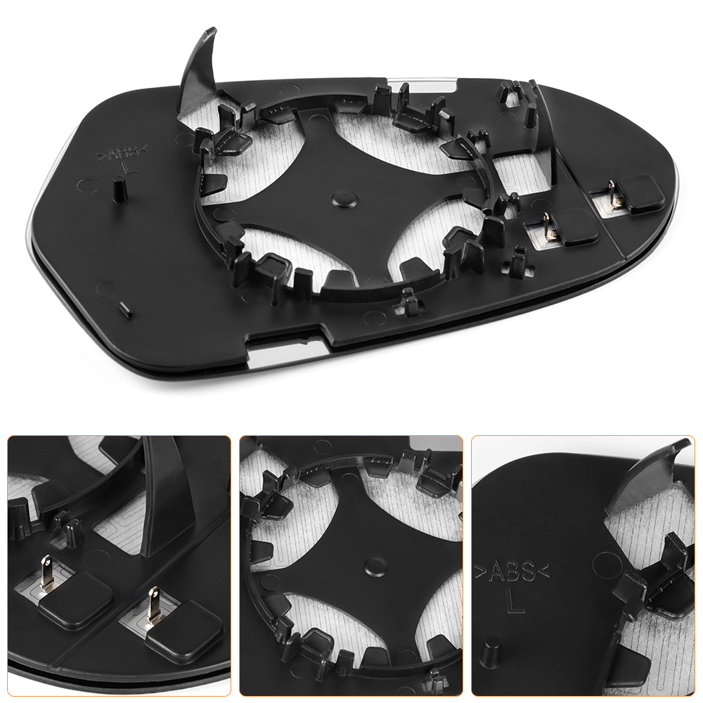Side Heated Mirror Glass Replacement for Audi A6 2011-2018 4G0857535 4G0857536