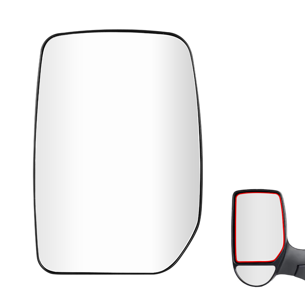 Wing Mirror Upper Glass Non-Heated for Ford Transit MK6 MK7 2000-2013 Side Mirror Replacement