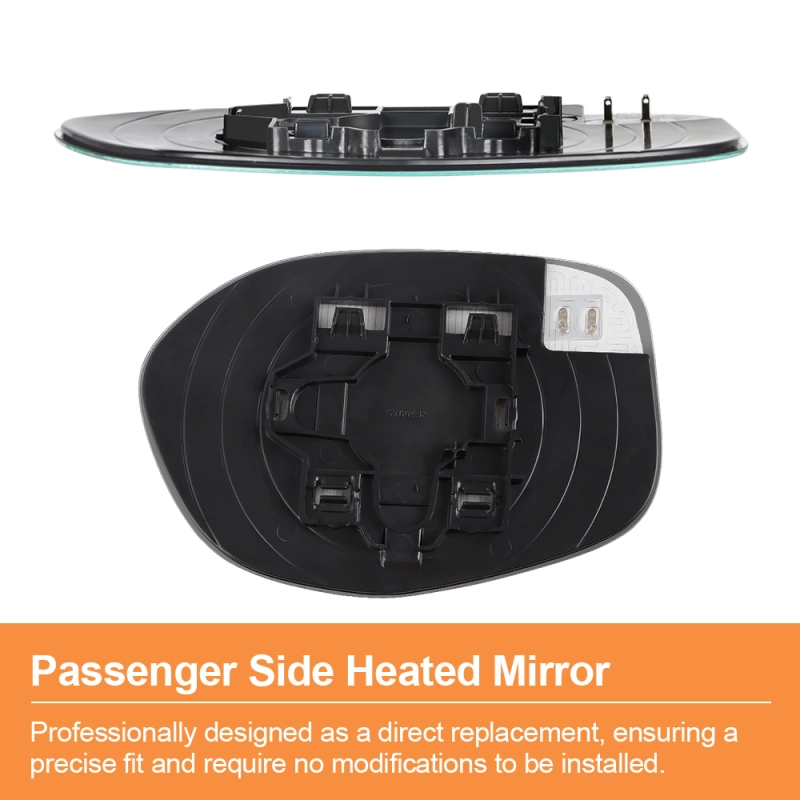 Side Heated Mirror Glass Replacement for Honda Odyssey 2014 2015 2016 2017 View Side Mirror Replace 76253-TK8-A51 76203-TK8-A51