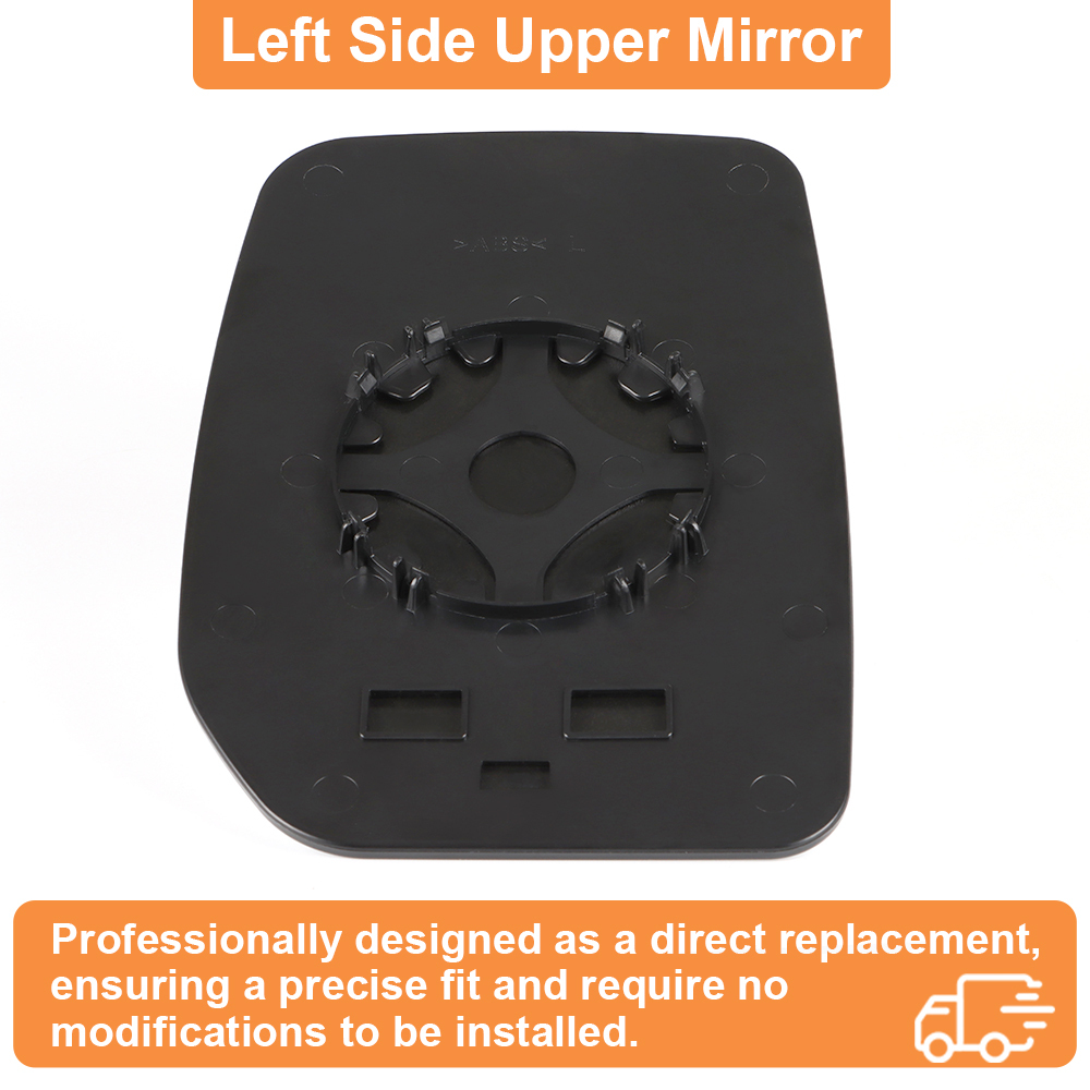 Wing Mirror Upper Glass Non-Heated for Ford Transit MK6 MK7 2000-2013 Side Mirror Replacement