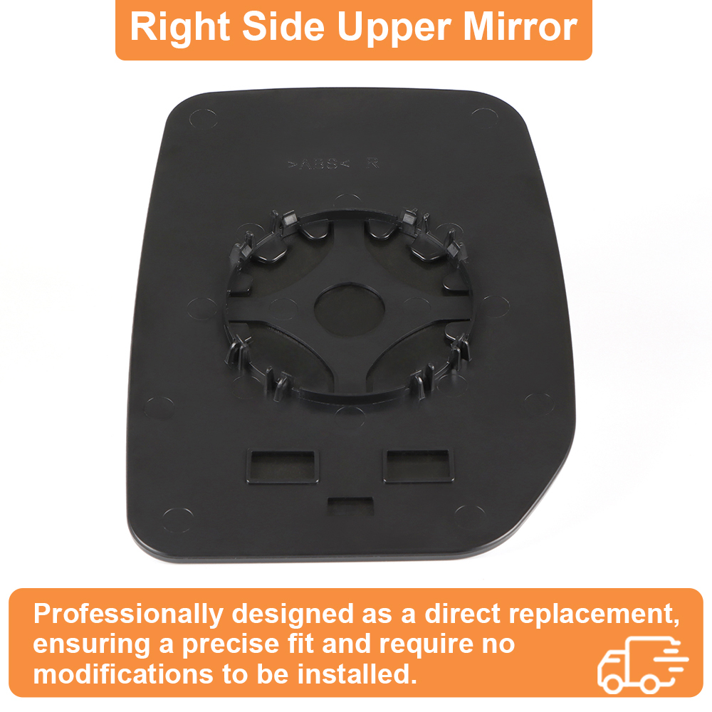 Wing Mirror Upper Glass Non-Heated for Ford Transit MK6 MK7 2000-2013 Side Mirror Replacement