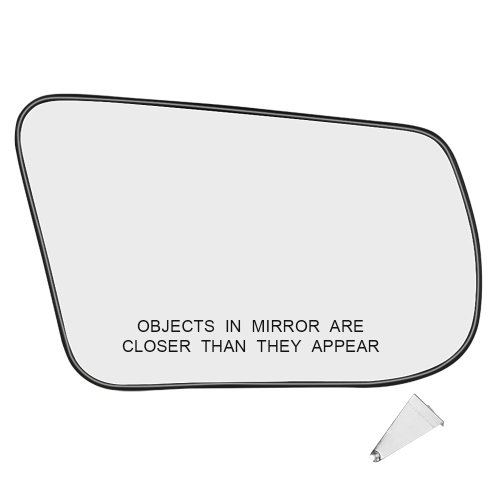 Side Heated Mirror Glass Replacement for Nissan Altima Sentra 2013-2018 with Rear Holder 963663TH0A 963653TH0A
