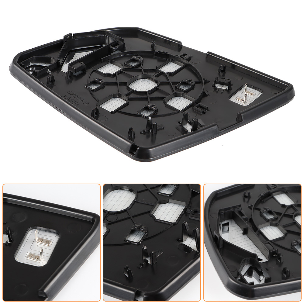 Side Heated Mirror Glass Replacement for Toyota Tundra 2007-2020 Toyota Sequoia 2008-2017 87906-0C020  87903-0C020