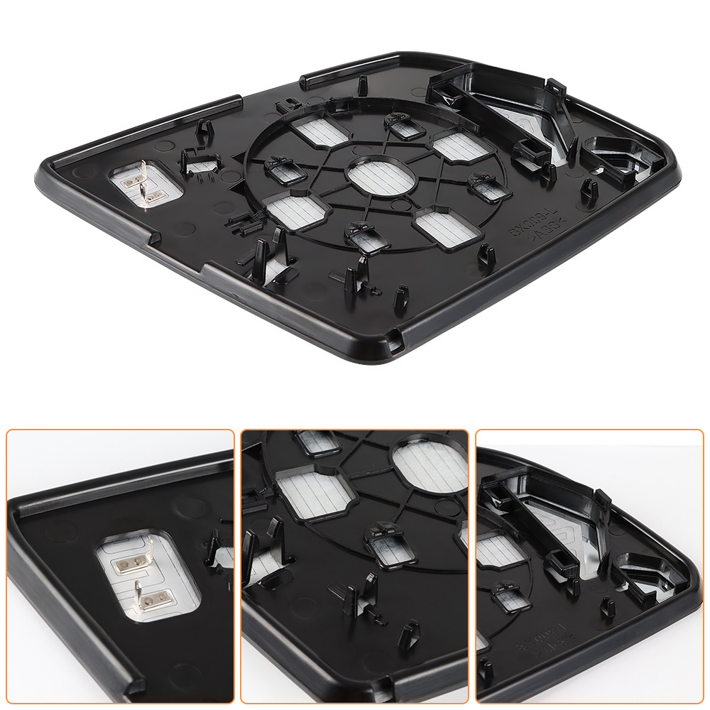 Side Heated Mirror Glass Replacement for Toyota Tundra 2007-2020 Toyota Sequoia 2008-2017 87906-0C020  87903-0C020