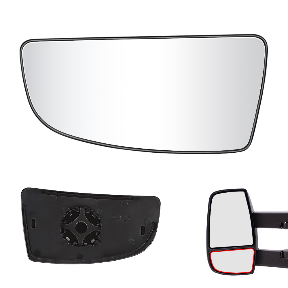 Side Lower Mirror Glass Replacement for Ford Transit T150 T250 T350 2015-2022 Convex Mirror Replace BK3Z17K707A BK3Z17K707B