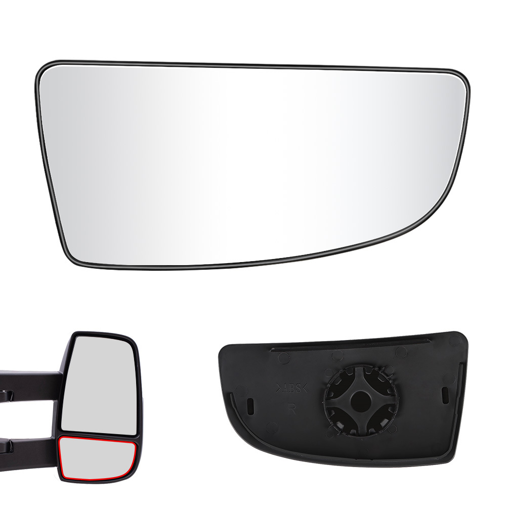 Side Lower Mirror Glass Replacement for Ford Transit T150 T250 T350 2015-2022 Convex Mirror Replace BK3Z17K707A BK3Z17K707B