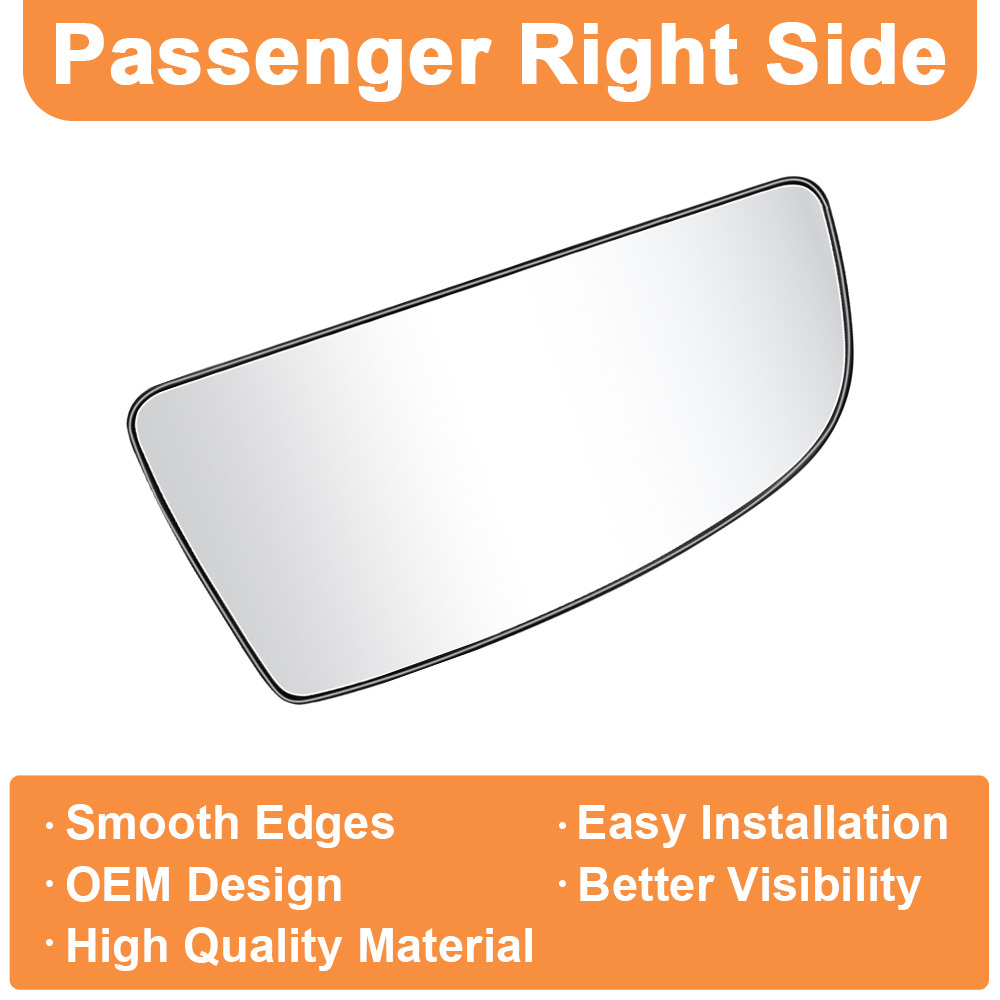 Side Lower Mirror Glass Replacement for Ford Transit T150 T250 T350 2015-2022 Convex Mirror Replace BK3Z17K707A BK3Z17K707B