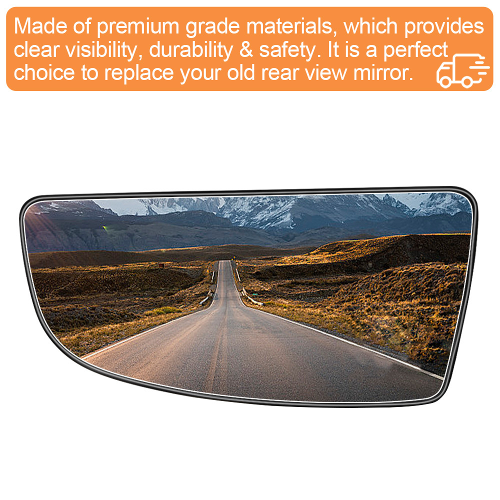 Side Lower Mirror Glass Replacement for Ford Transit T150 T250 T350 2015-2022 Convex Mirror Replace BK3Z17K707A BK3Z17K707B