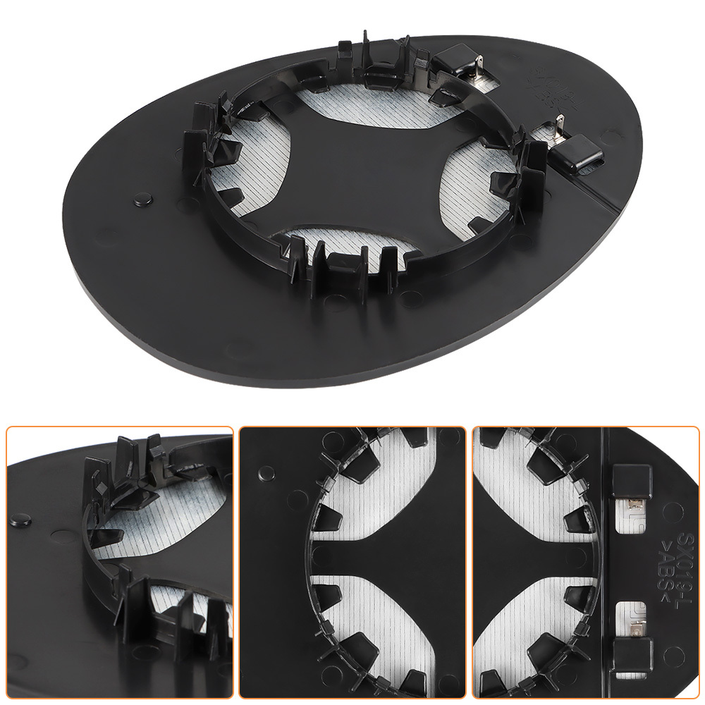 Wing Mirror Glass Heated Replacement Side for Mini Cooper R55 R56 R57 R58 R59 R60 R61 51162755625/51162755626