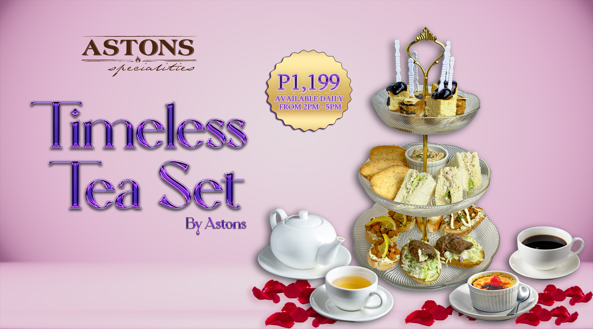 Timeless Tea Set by Astons