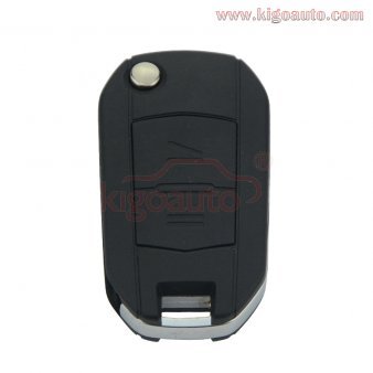 Refit flip key shell HU46 for Opel 2button