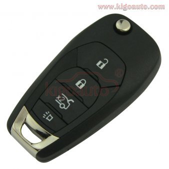 Flip key 4 button 315Mhz for 2015 Chevrolet Cruze