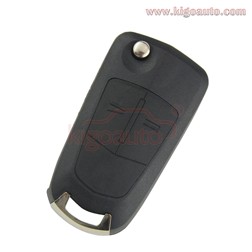 Flip remote key 2 button DWO5 434Mhz for Opel Antara 2008 2009 2010