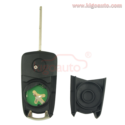 Flip remote key 3 button DWO5 434Mhz ASK for Opel Antara 2008 2009 2010