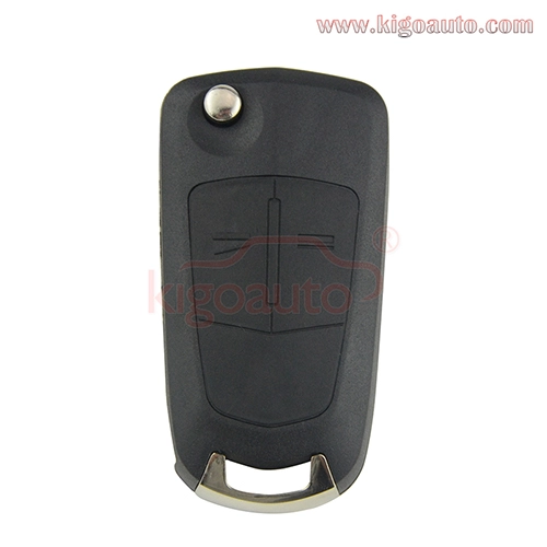 Flip remote key 2 button DWO5 434Mhz for Opel Antara 2008 2009 2010