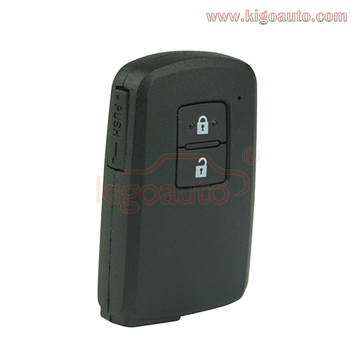 Smart key case 2 button for Toyota Camry Avalon Auris Yaris P/N 89904-0D130 BA7EQ
