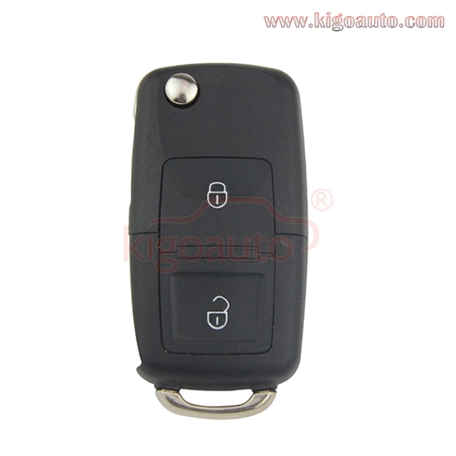 P/N 1JO 959 753 N Remote key 2 button HU66 434Mhz for VW Bora Seat Ibiza Skoda Octavia 2000 1J0959753N