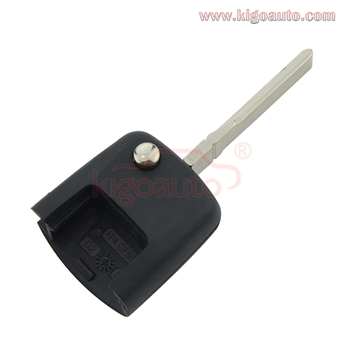 Square Remote Flip Key Blade HU66 for Volkswagen Beetle Bora Golf Passat Polo 2000-2005