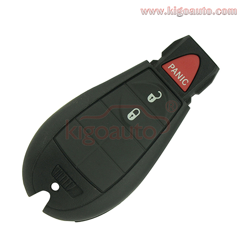 FCC GQ4-53T fobik key shell 3 button for Jeep Cherokee 2014 P/N 68105081AC