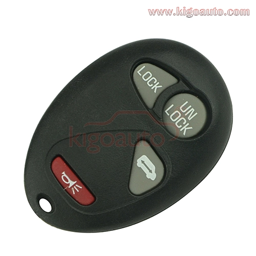 L2C0007T Remote fob case 4 button for Pontiac Montana