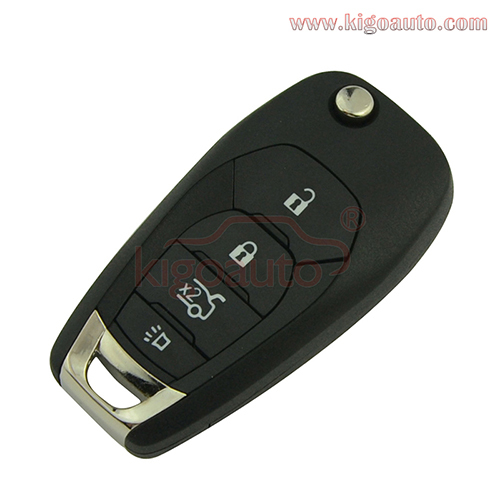 Flip key 4 button 315Mhz for 2015 Chevrolet Cruze