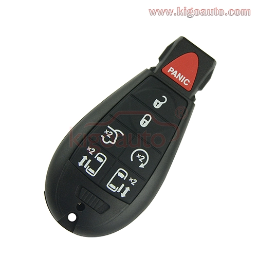 #10 FCC IYZ-C01C Fobik key remote 7 button 315Mhz for Chrysler Town &amp;Country