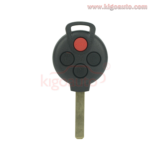 FCC KR55WK45144 Remote key 4 button 315Mhz for Mercedes Smart Fortwo 2005-2014